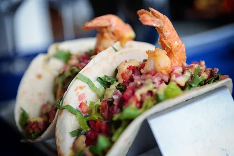 Shrimp tacos